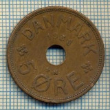 6419 MONEDA - DANEMARCA (DANMARK) - 5 ORE - ANUL 1938 -starea care se vede, Europa