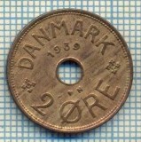 6449 MONEDA - DANEMARCA (DANMARK) - 2 ORE - ANUL 1939 -starea care se vede, Europa
