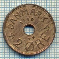 6449 MONEDA - DANEMARCA (DANMARK) - 2 ORE - ANUL 1939 -starea care se vede