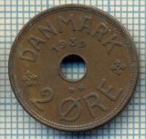 6437 MONEDA - DANEMARCA (DANMARK) - 2 ORE - ANUL 1939 -starea care se vede, Europa