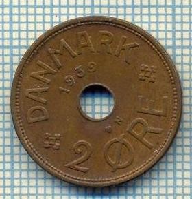 6454 MONEDA - DANEMARCA (DANMARK) - 2 ORE - ANUL 1939 -starea care se vede foto
