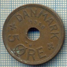 6465 MONEDA - DANEMARCA (DANMARK) - 5 ORE - ANUL 1939 -starea care se vede