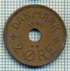 6502 MONEDA - DANEMARCA (DANMARK) - 2 ORE - ANUL 1940 -starea care se vede foto