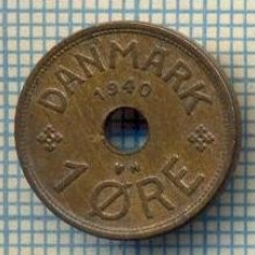 6496 MONEDA - DANEMARCA (DANMARK) - 1 ORE - ANUL 1940 -starea care se vede