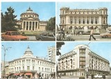 CPI (B5436) CARTE POSTALA - BUCURESTI. ATENEUL, CASA ARMATEI, CAPSA.... (5017), Necirculata, Fotografie