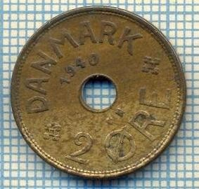 6507 MONEDA - DANEMARCA (DANMARK) - 2 ORE - ANUL 1940 -starea care se vede foto