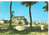 CPI (B5411) CARTE POSTALA - SUCEAVA. RUINILE CETATII, Circulata, Fotografie