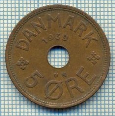 6473 MONEDA - DANEMARCA (DANMARK) - 5 ORE - ANUL 1939 -starea care se vede