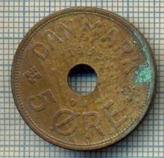 6483 MONEDA - DANEMARCA (DANMARK) - 5 ORE - ANUL 1939 -starea care se vede
