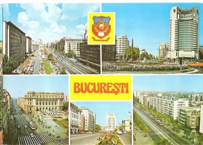 CPI (B5432) CARTE POSTALA - BUCURESTI. MOZAIC foto