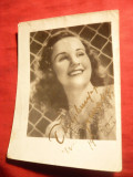 Fotografia-Ilustrata- Actrita Canadiana Diana Durbin-ed. 1940 , circulat 1947, Circulata, Fotografie