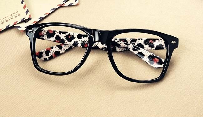 Rame ochelari model DESIGNER FASHION animal print design