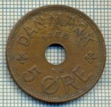 6487 MONEDA - DANEMARCA (DANMARK) - 5 ORE - ANUL 1939 -starea care se vede, Europa