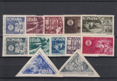 ROMANIA 1945 , P 181 , LP 181a , LP 182 , AGIR SERII MNH foto