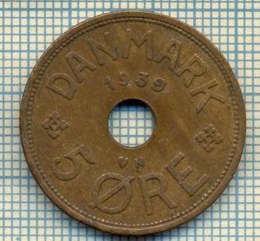 6486 MONEDA - DANEMARCA (DANMARK) - 5 ORE - ANUL 1939 -starea care se vede