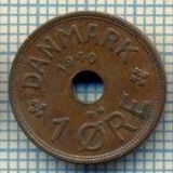 6498 MONEDA - DANEMARCA (DANMARK) - 1 ORE - ANUL 1940 -starea care se vede, Europa