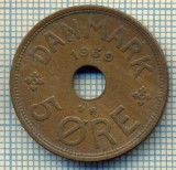 6490 MONEDA - DANEMARCA (DANMARK) - 5 ORE - ANUL 1939 -starea care se vede, Europa