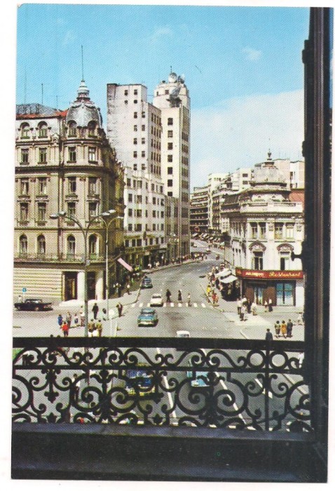 % carte postala-BUCURESTI-Calea Victoriei