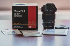 Sigma 20mm EX DG MACRO f 1.8 ( CANON ) foto