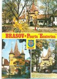 CPI (B5465) CARTE POSTALA - BRASOV. POARTA ECATERINA, Circulata, Fotografie