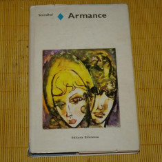 Armance - Stendhal - Editura Eminescu - 1976