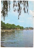 % carte postala-BUCURESTI-Vedere din parcul Herastrau