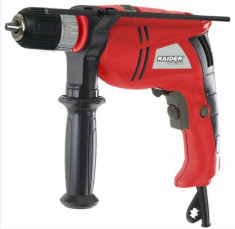 010136-Masina de gaurit cu percutie(bormasina) 710 W Raider Power Tools foto