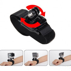 Suport de mana pentru GoPro cu prindere velcro si rotire 360 grade. foto