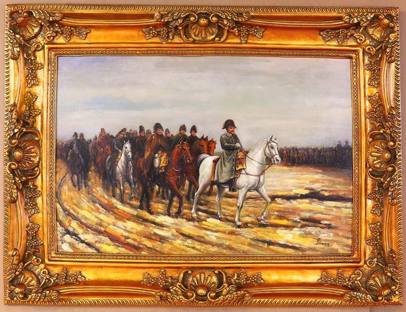 NAPOLEON IN RAZBOI - ULEI PE PANZA CU RAMA DEOSEBITA | arhiva Okazii.ro