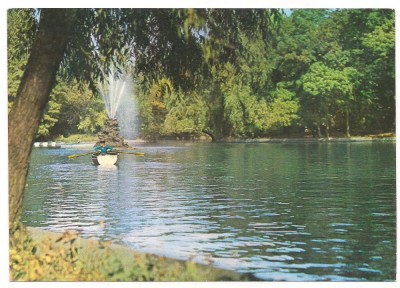 % carte postala-BUCURESTI-Gradina Cismigiu foto