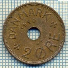 6501 MONEDA - DANEMARCA (DANMARK) - 2 ORE - ANUL 1940 -starea care se vede