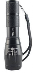 Lanterna LED CREE Xml-T6, husa,acumulator,incarcator,adaptor baterii foto