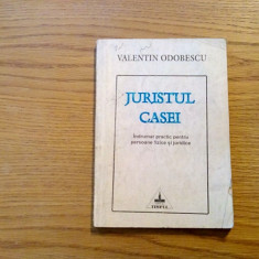 JURISTUL CASEI - Valentin Odobescu - 1996, 175 p.