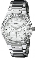 GUESS Women&amp;#039;s U0290L1 Silver-Tone Multi-Function Watch | 100% original, import SUA, 10 zile lucratoare af22508 foto