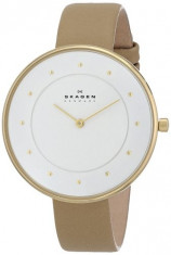 Skagen Women&amp;#039;s SKW2137 Gitte Gold-Tone Stainless | 100% original, import SUA, 10 zile lucratoare af22508 foto