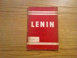 SCRISORI DIN DEPARTARE - V. I. Lenin - Bibl. Marxista - Leninista, 1949, 53 p.