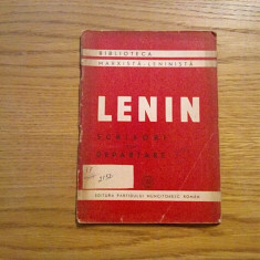 SCRISORI DIN DEPARTARE - V. I. Lenin - Bibl. Marxista - Leninista, 1949, 53 p.