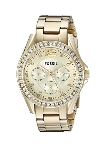 Fossil Women's ES3203 Riley Multifunction Gold-Tone | 100% original, import SUA, 10 zile lucratoare af22508 foto mare Fossil Women's ES3203 Riley Multifunction Gold-Tone | 100% original, import SUA, 10 zile lucratoare af22508 foto mare