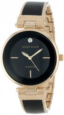 Anne Klein Women&amp;#039;s AK 1414BKGB Diamond-Accented | 100% original, import SUA, 10 zile lucratoare af22508 foto