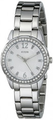 GUESS Women&amp;#039;s U0445L1 Feminine Silver-Tone Watch | 100% original, import SUA, 10 zile lucratoare af22508 foto