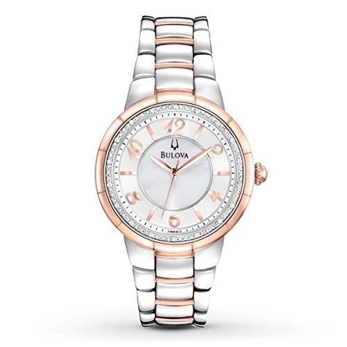 Bulova Women's 98R162 Diamond Case Stainless | 100% original, import SUA, 10 zile lucratoare af22508 foto mare Bulova Women's 98R162 Diamond Case Stainless | 100% original, import SUA, 10 zile lucratoare af22508 foto mare