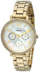 Fossil Women&amp;#039;s ES3756 Jacqueline Gold-Tone Stainless | 100% original, import SUA, 10 zile lucratoare af22508 foto