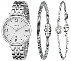 Fossil Women&amp;#039;s ES3698SET Jacqueline Three Hand | 100% original, import SUA, 10 zile lucratoare af22508 foto