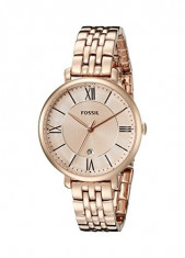 Fossil Women&amp;#039;s ES3435 Jacqueline Rose Gold-Tone | 100% original, import SUA, 10 zile lucratoare af22508 foto