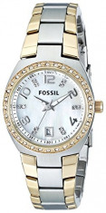 Fossil Women&amp;#039;s AM4183 Serena Two-Tone Stainless | 100% original, import SUA, 10 zile lucratoare af22508 foto