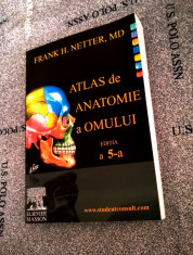 Atlas de Anatomie a Omului F.H. Netter editia a 5 - a NOU foto