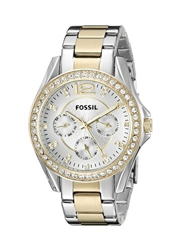 Fossil Women's ES3204 Riley Silver and | 100% original, import SUA, 10 zile lucratoare af22508 foto mare Fossil Women's ES3204 Riley Silver and | 100% original, import SUA, 10 zile lucratoare af22508 foto mare