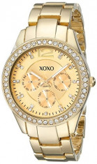 XOXO Women&amp;#039;s XO5475 Rhinestone-Accented Gold-Tone Bracelet | 100% original, import SUA, 10 zile lucratoare af22508 foto