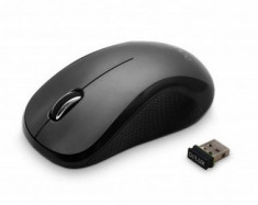 Mouse DeLux M391GX+G07UF, optic wireless, 1000dpi, negru foto