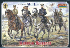 Set soldati Russian Hussars WW I scara 1:72 foto